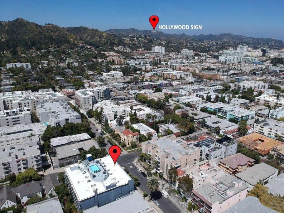 1 Bd Condominium Near Sunset Blvd ロサンゼルス エクステリア 写真